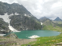 Gadsar High altitude Alpine Lake Sonamarg Jammu and Kashmir North Indian Himalayas OC X