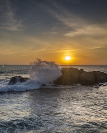 Galle Sri Lanka A photo I took Just one of many incredible sunsets Ive witnessed there Amazing 