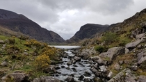 Gap of Dunloe Killarney County Kerry IE Even on an overcast day still one of the most beautiful places Ive ever seen 