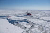 Gazproms Arctic Prirazlomnaya oil-platform 