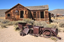 Ghost town of Bodie California