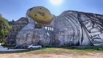 Giant Buddha in Saraburi Thailand