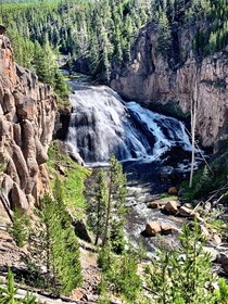 Gibbon Falls Wyoming 