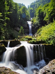 Giessbach waterfalls Brienz Switzerland 