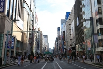 Ginza district Tokyo 