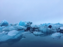 Glacier Lagoon in Iceland  x  
