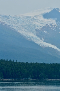 Glacier view in Tracy Arm Fjord 