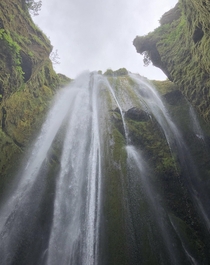 Gljfrafoss Waterfall Iceland 