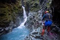Gloomy Gorge NZ first full descent Story in comments 