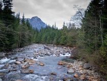 Gold Creek in Golden Ears Provincial Park BC 