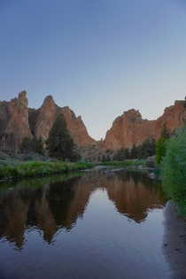 Golden Hour at Smith Rock State Park Oregon OC x