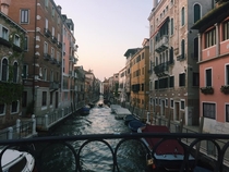 Golden hour in Venice 