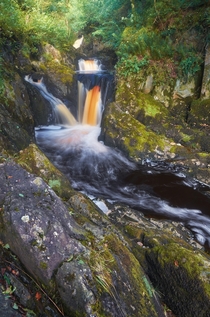 Gorge-ous Pecca Twin Falls in Ingleton Yorkshire Dales England 
