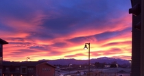 Gorgeous Colorado Sunset last month