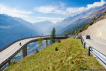 Gotthard Pass in Switzerland