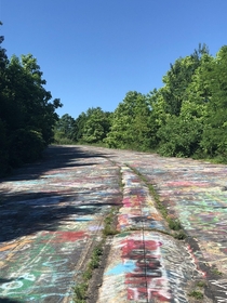 Graffiti Highway in Centralia PA