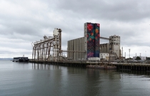 Grain silos at Pier  San Francisco 