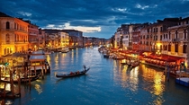 Grand Canal in Venice Italy 