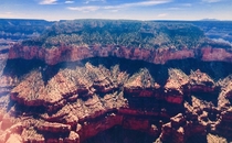 Grand Canyon from a helicopter 