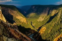 Grand Canyon of the Yellowstone - Yellowstone National Park 