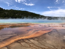 Grand Prismatic Spring Yellowstone National Park Wyoming 