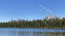Grand Teton National Park from Colter Bay WY 