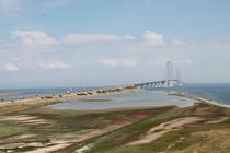Great belt bridge From Sprog Denmark 