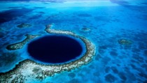 Great blue hole of the coast of belize 