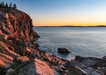 Great Head at Sunrise - Acadia National Park Maine OC x