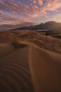 Great Sand Dunes National Park at Sunrise 