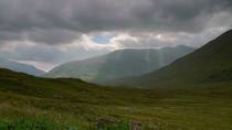 Great views on the Affric Kintail Way Highlands Scorland 