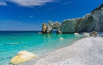 Greece Skiathos island lalaria beach 