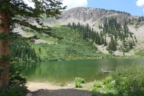 Green Lake and Mt Axtell Colorado 