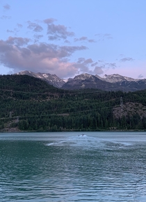 Green Lake in Whistler Canada 