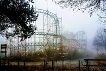 Greenland an amusement park abandoned in  in Limbate near Milam Italy