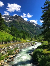 Gressoney-La-Trinit Aosta Valley Italy 