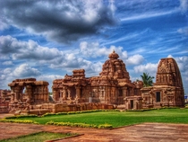 Group of Ancient temples at Pattadakal Karnataka India Built between th and th century