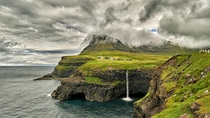 Gsadalur  a small village in the island of Vgar in the Faroe Islands 