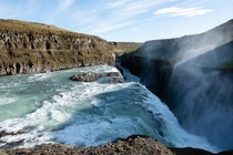 Gulfoss waterfall Iceland 