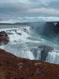 Gulfoss Waterfall Iceland 