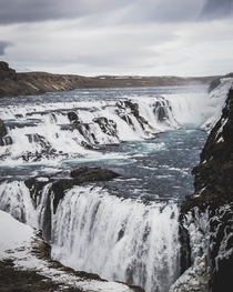 Gulfoss Waterfall Iceland  x