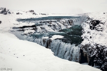 Gullfoss Falls in Icelands bitter winter air  itkjpeg