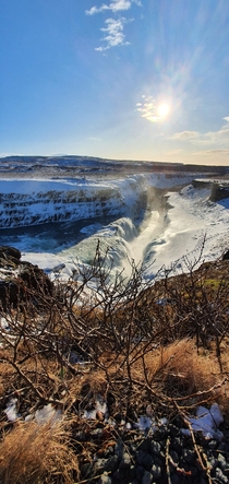 Gullfoss Waterfall Iceland 