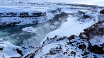 Gullfoss Waterfall Southwest Iceland  Photo by Steve Seachrist