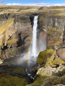 Haifoss falls Iceland  x
