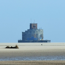 Haile Sands fort One of  WW sea forts on the River Humber estuary in the Uk