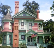 Hale House - Heritage Square Museum - Los Angeles California USA