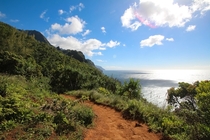 Hands down my favorite hike on Earth--Kalalau Trail N Pali Coast State Wilderness Park Kauai HI OC 
