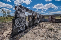 Happy Birthday Blake - Abandoned gas station in Arizona