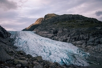 Happy Earth Day rEarthporn Hope you enjoy some ice being sent your way heres a fantastic glacier I had the privilege of hiking to and seeing last August Western Norway 